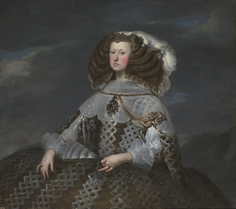 Marie-Anne d'Autriche, Spanska drottningen (1635-1696), regent - Diego Velázquez