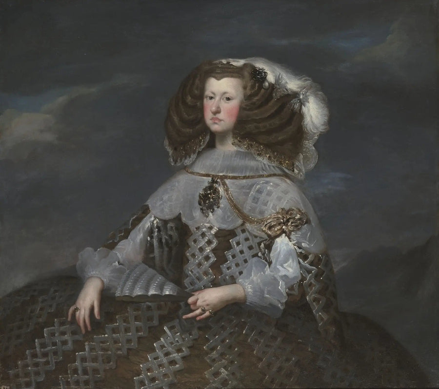 Marie-Anne d'Autriche, Spanska drottningen (1635-1696), regent - Diego Velázquez