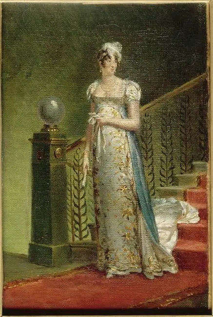 Marie-Annuciade-Caroline Bonaparte, Neapels drottning, vid Elysée-palatset (1782-1839) - François Gérard