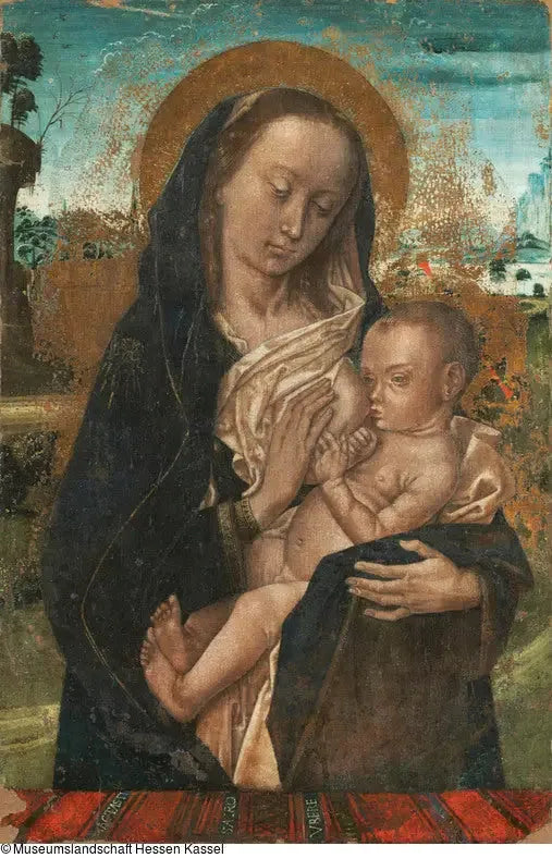 Marie med barnet Jesus - Hugo van der Goes