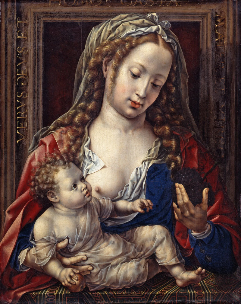Marie med Jesusbarnet - Jan Gossaert