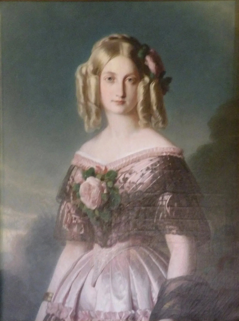 Marie-Caroline-Auguste de Bourbon-Salerne, hertiginna av Aumale - Franz Xaver Winterhalter