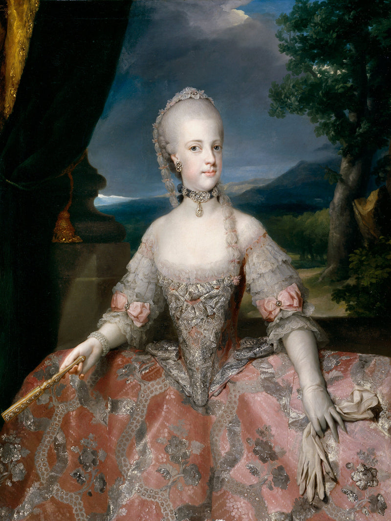 Marie-Caroline av Österrike, Neapels drottning - Anton Raphael Mengs