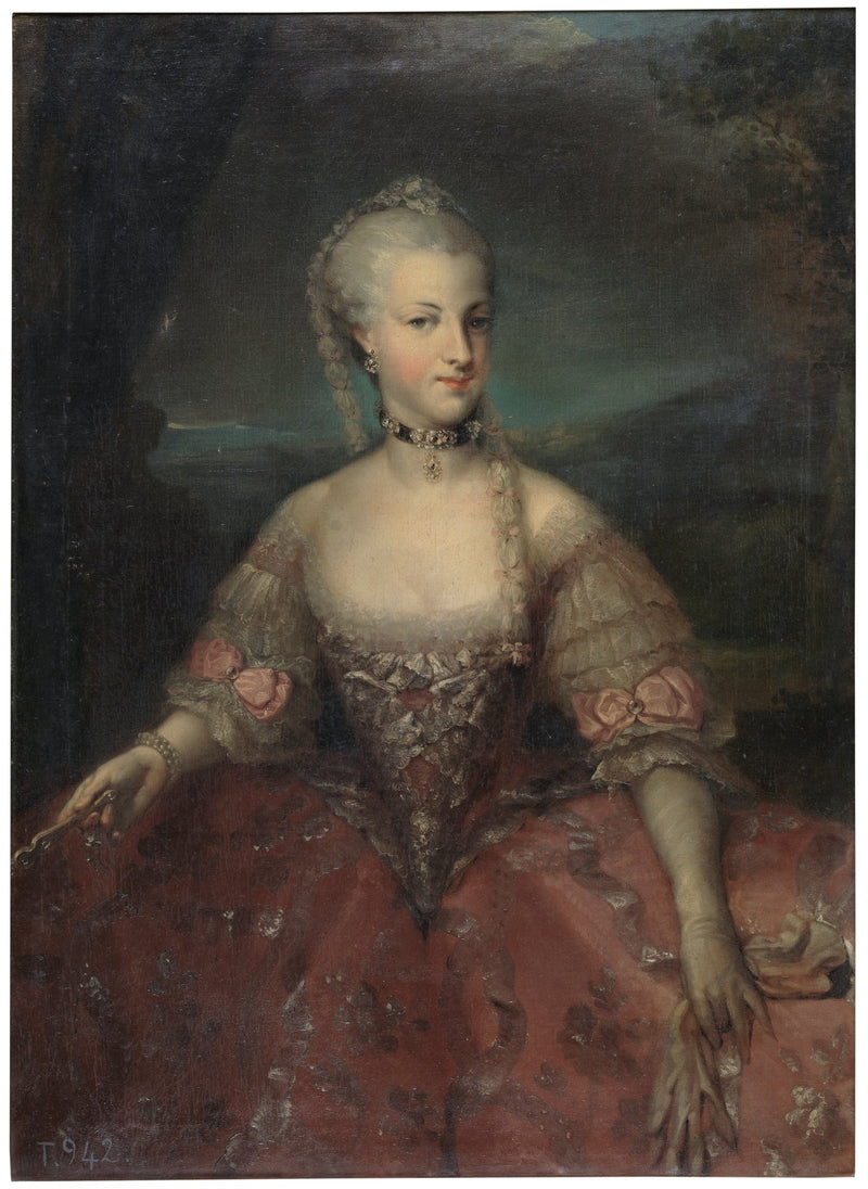Marie-Caroline de Habsbourg-Lorraine, drottning av Neapel - Anton Raphael Mengs