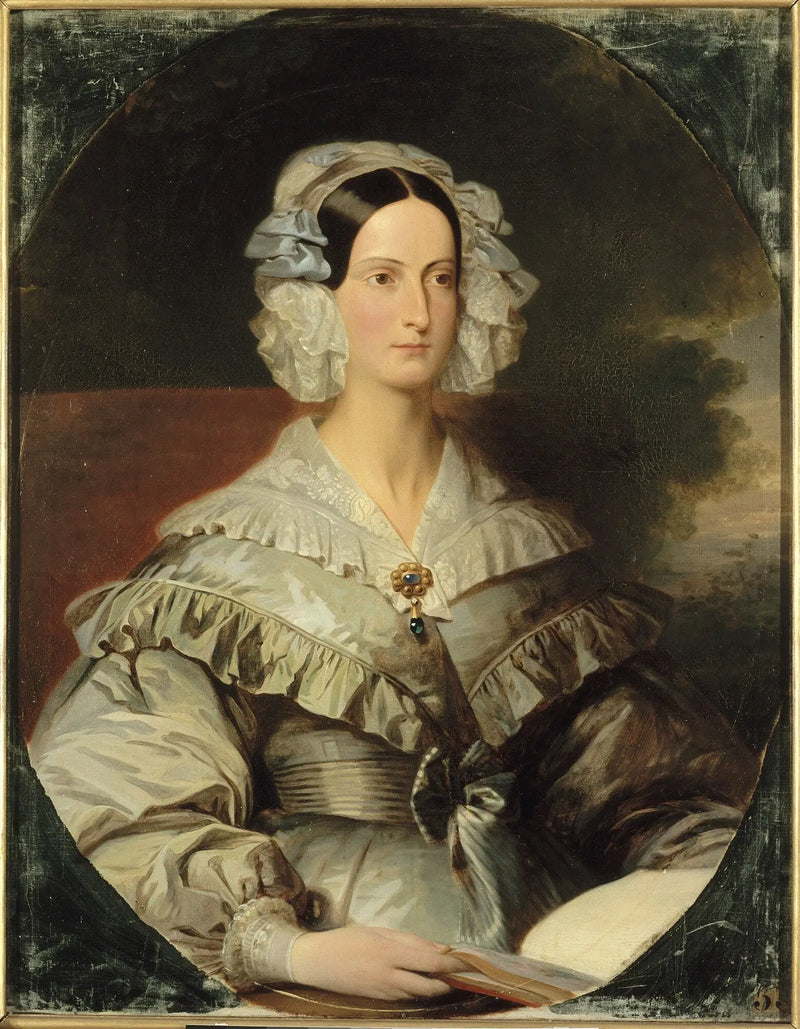 Marie-Christine-Caroline d'Orléans, Wurtembergs hertiginna - Franz Xaver Winterhalter