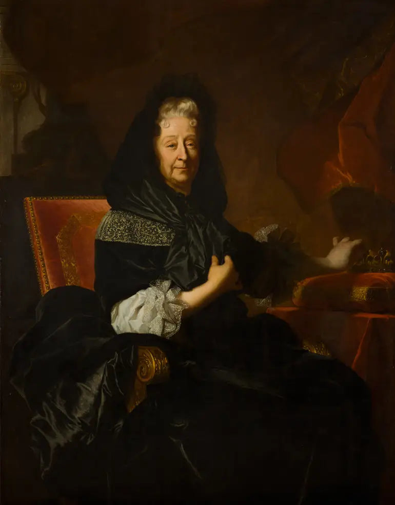 Marie d'Orléans, hertiginna av Nemours - Hyacinthe Rigaud