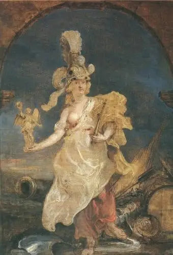 Marie de Médicis i rollen som Bellona - Peter Paul Rubens