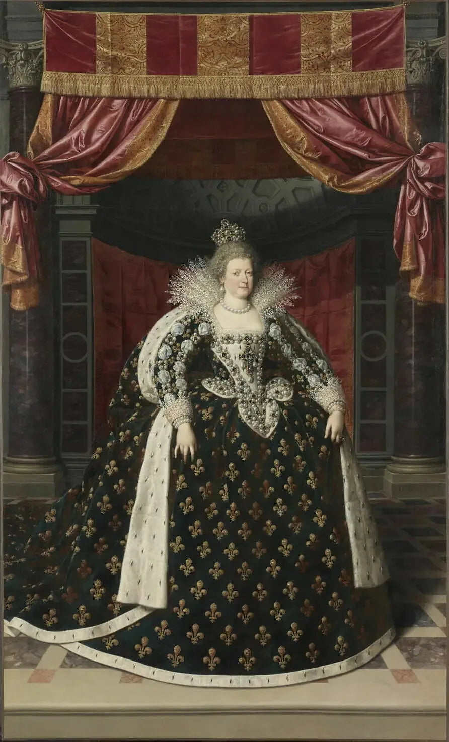 Marie de Médicis, Frankrikes drottning - Frans Pourbus den yngre
