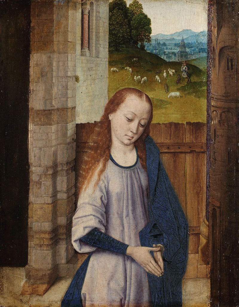 Marie i bön - Dirk Bouts