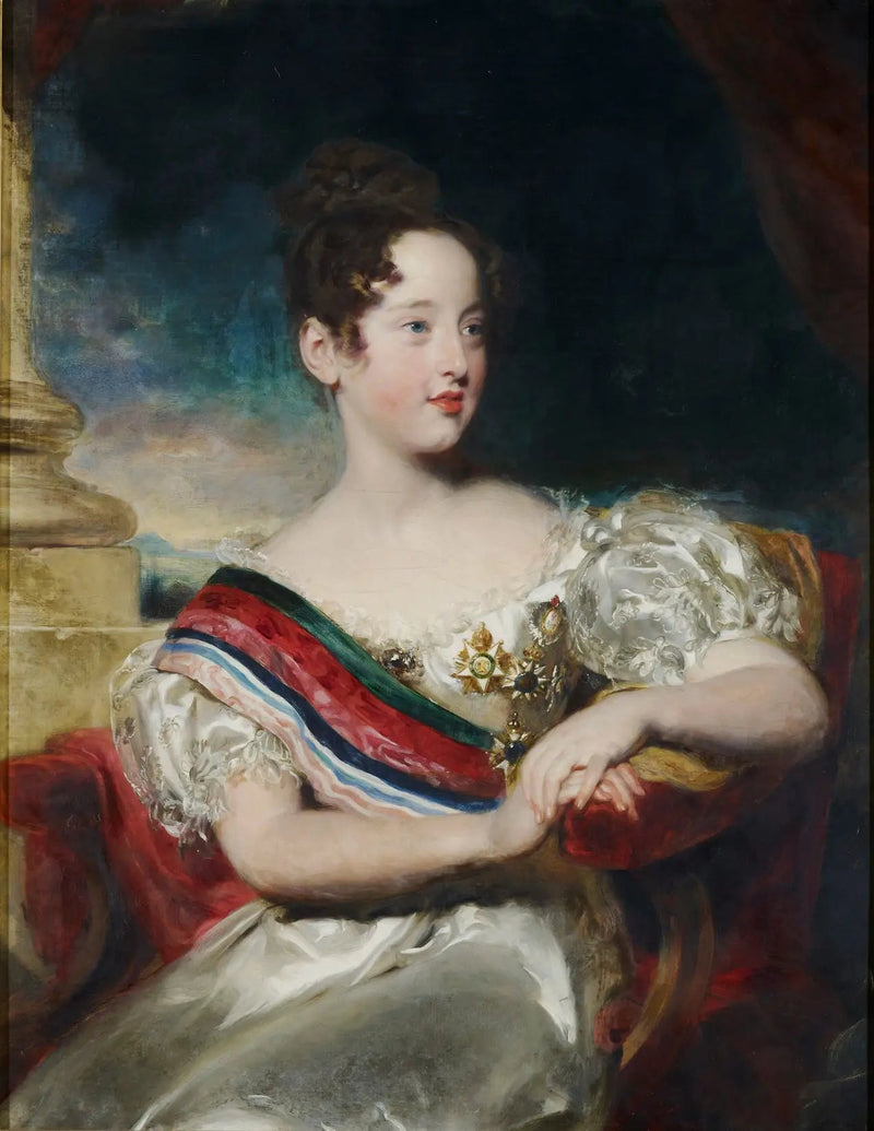 Marie II, Portugals drottning (1819-1853) - Thomas Lawrence