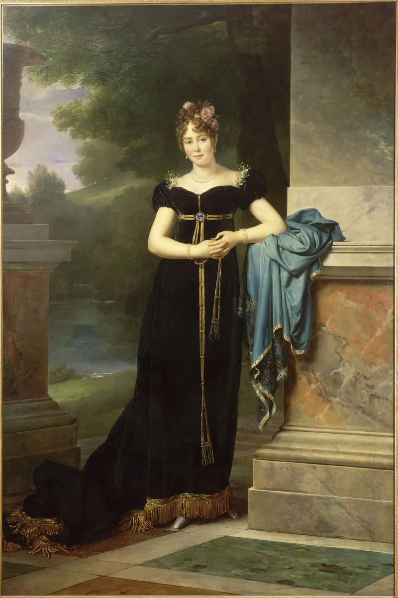 Marie Laczinska (1789-1817) grevinna Walewska, sedan grevinna d'Ornano - François Gérard