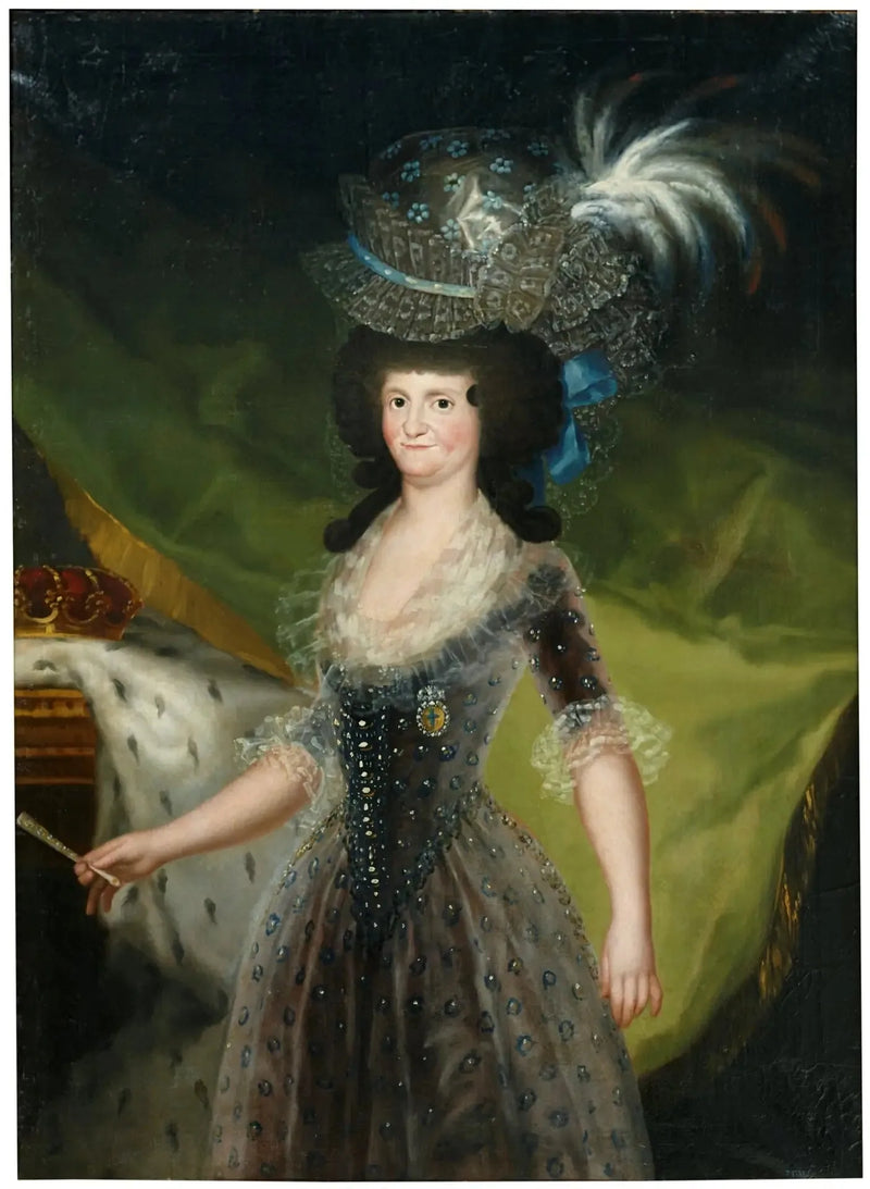 Marie-Louise av Parma, drottning av Spanien - Francisco de Goya