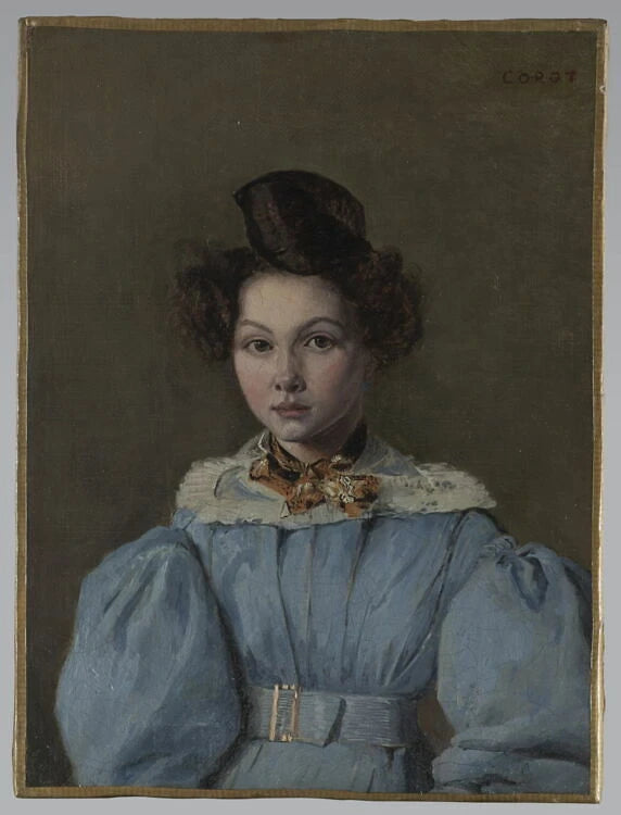 Marie-Louise Laure Sennegon (1815-1836), plus tard Mme Philibert Baudot, nièce de l'artiste. - Jean-Baptiste Camille Corot