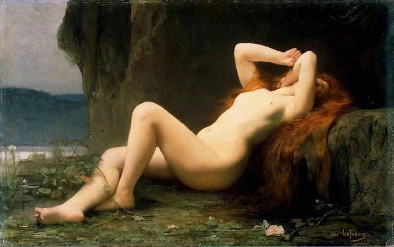 Maria Magdalena i grottan - Jules Lefebvre