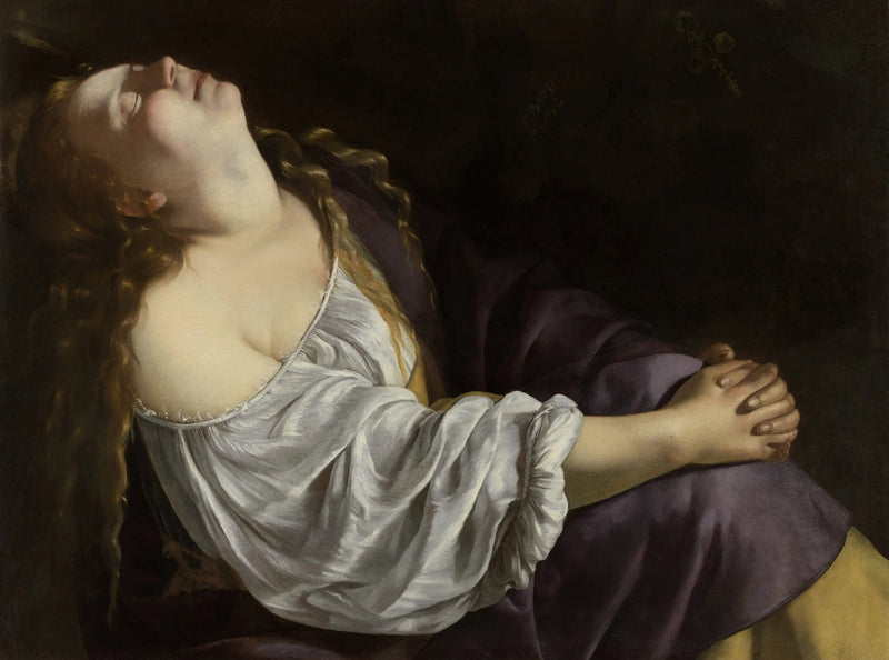 Maria Magdalena i extas - Artemisia Gentileschi