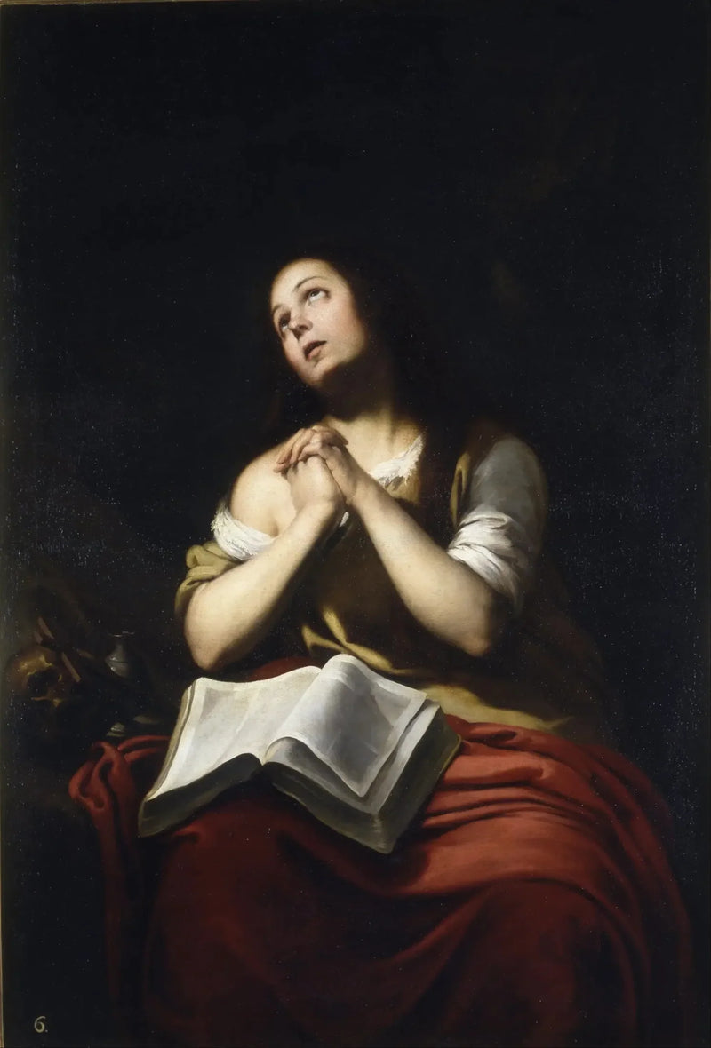 Maria Magdalena ångrar sig - Bartolomé Esteban Murillo