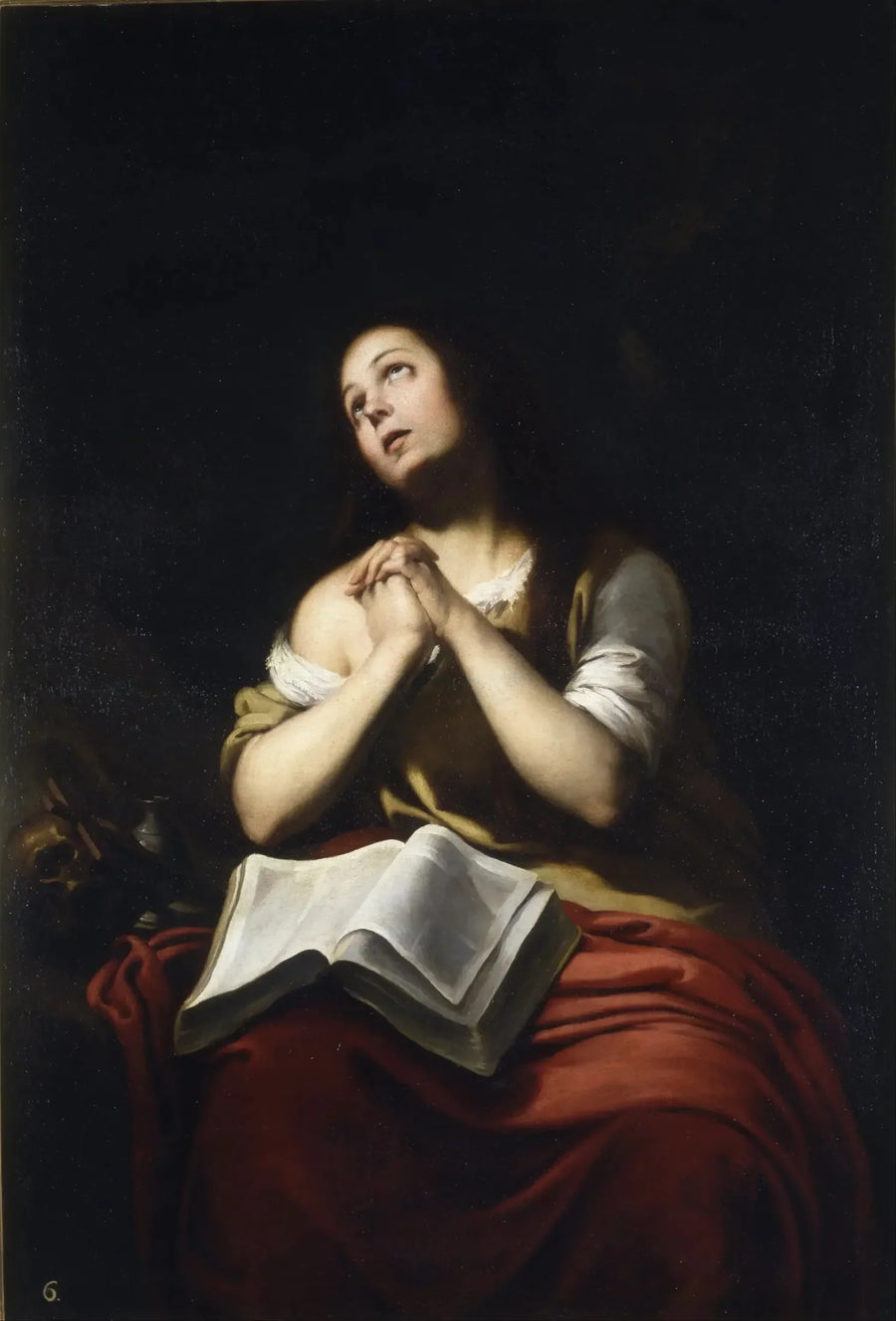 Maria Magdalena ångrar sig - Bartolomé Esteban Murillo