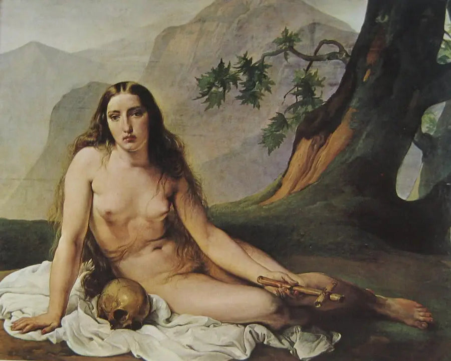 Maria Magdalena ångrar sig - Francesco Hayez