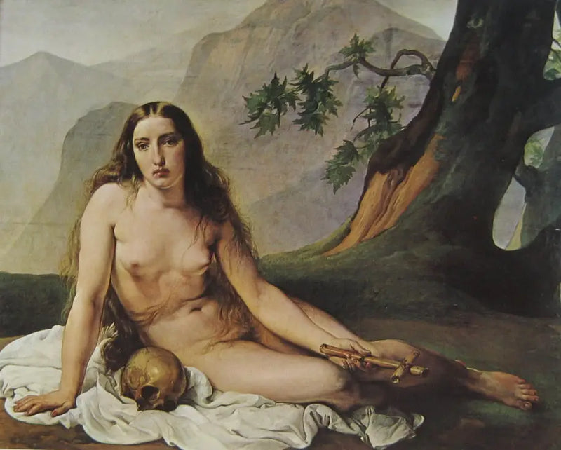 Maria Magdalena ångrar sig - Francesco Hayez
