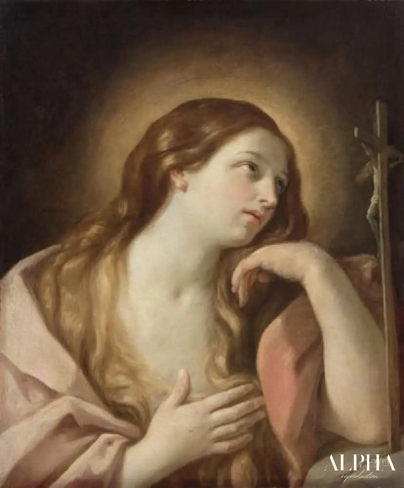 Penitent Mary Magdalene - Guido Reni - Reproductions de tableaux et peintures haut de gamme