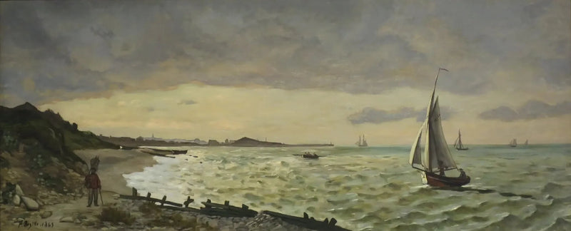 Marin i Sainte-Adresse - Frédéric Bazille