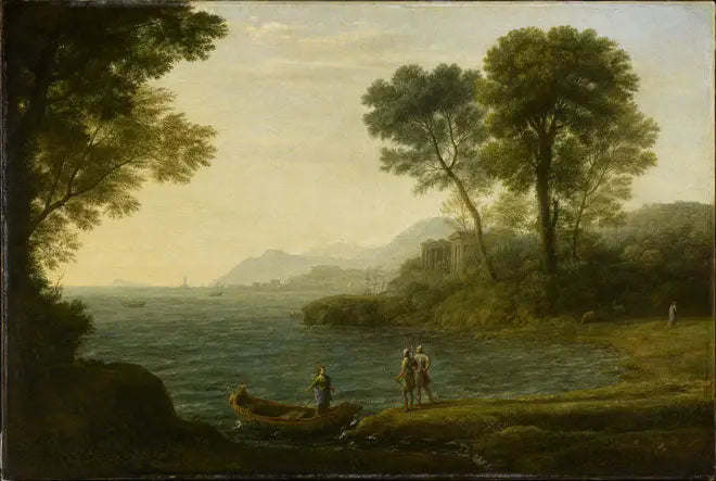 Marin med ombordstigning av Carlo och Ubaldo - Claude Lorrain