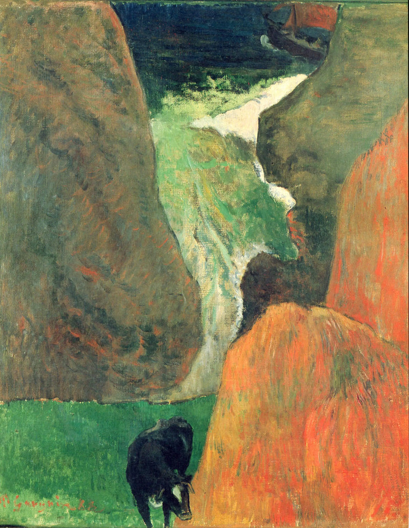 Hav med ko - Paul Gauguin