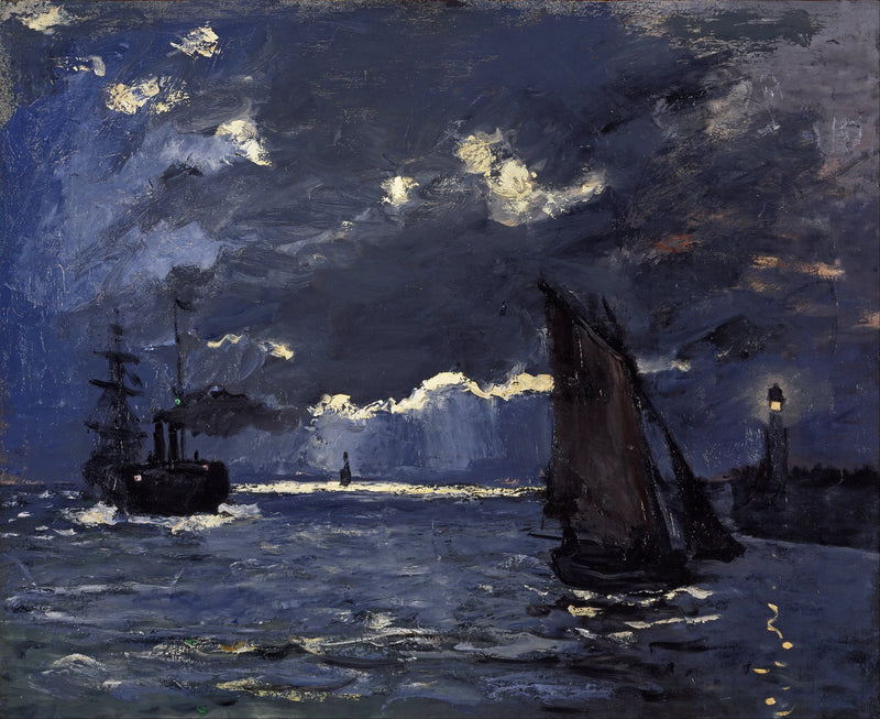 Marin, natteffekt W71 - Claude Monet