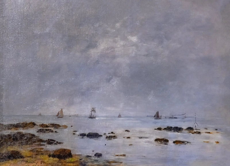 Havet, lugnet - Eugène Boudin
