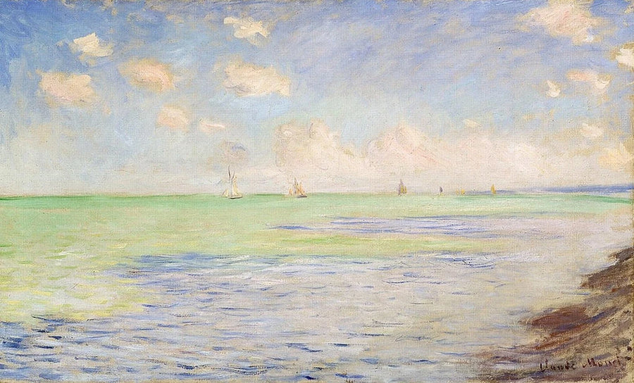 Marin vid Pourville - Claude Monet