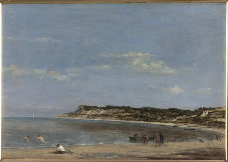 Hav, normand strand - Eugène Boudin