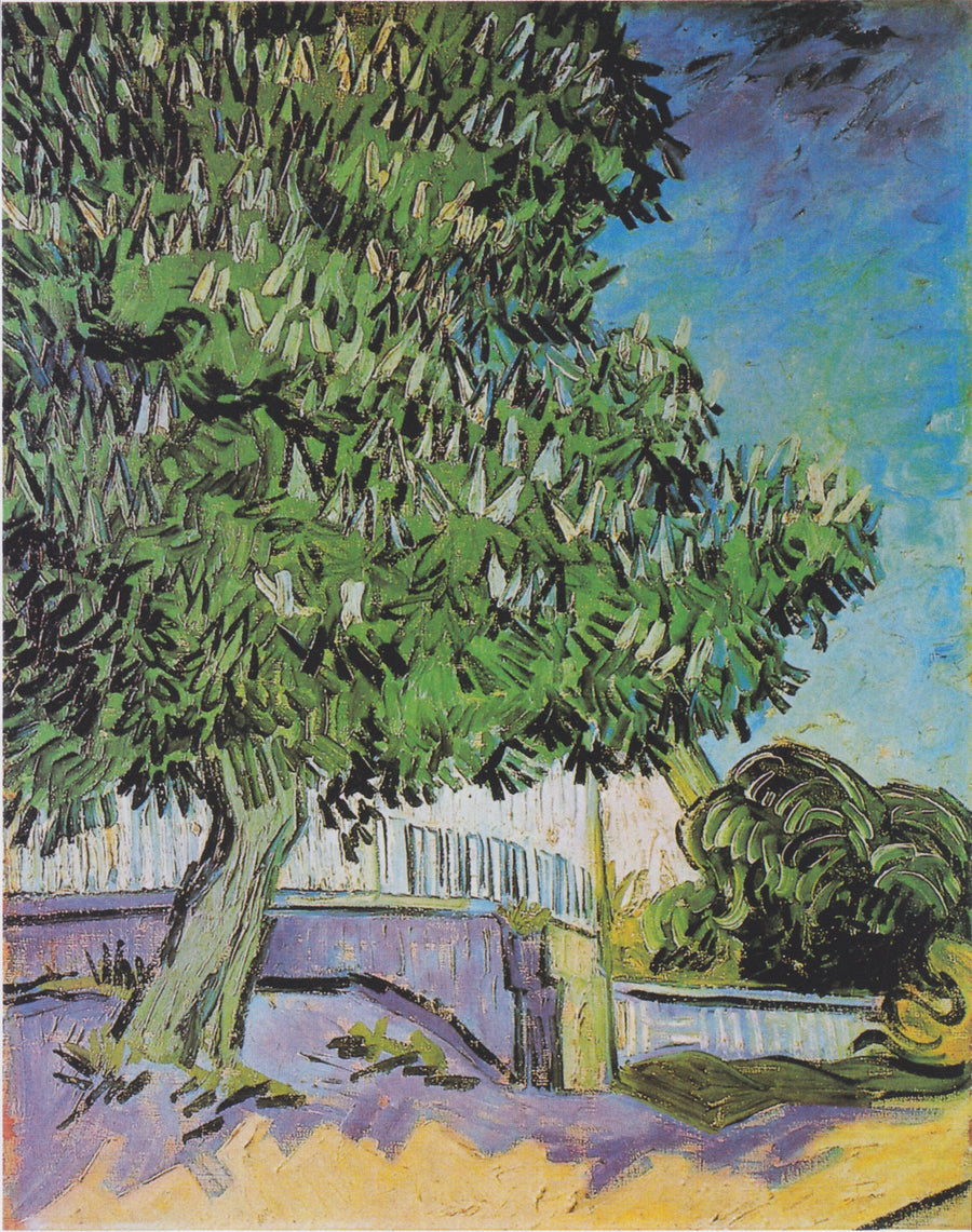 Blommande kastanjer - Vincent van Gogh