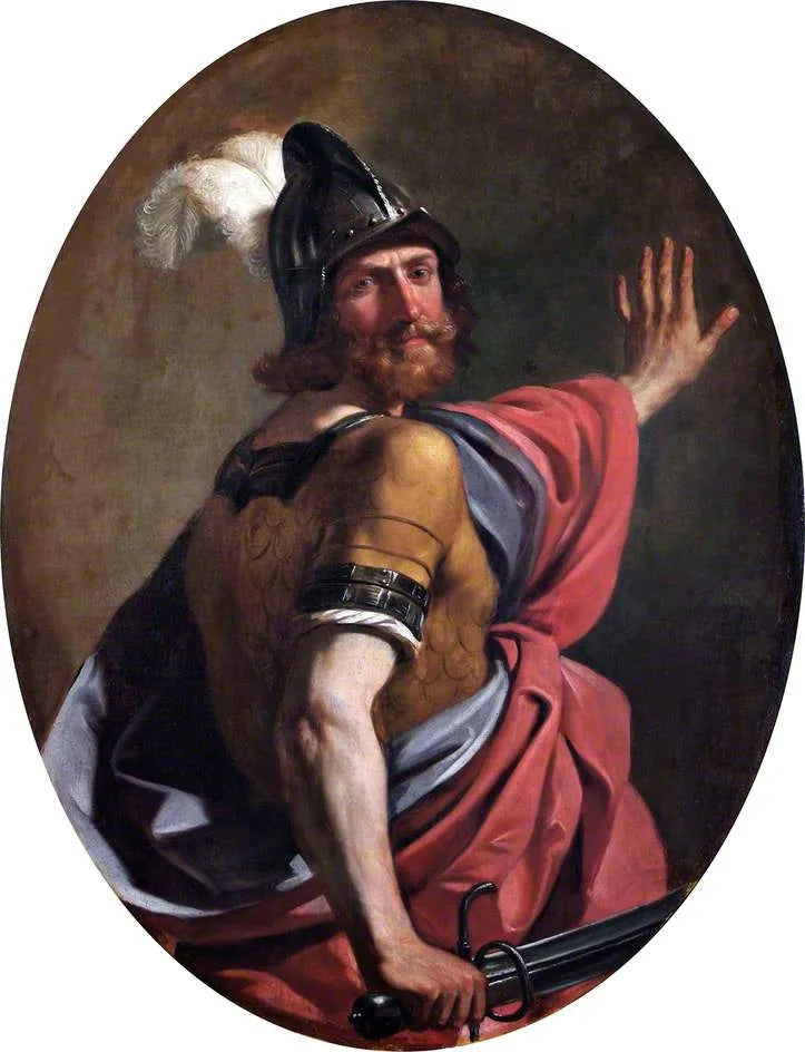 Mars som krigare - Guercino