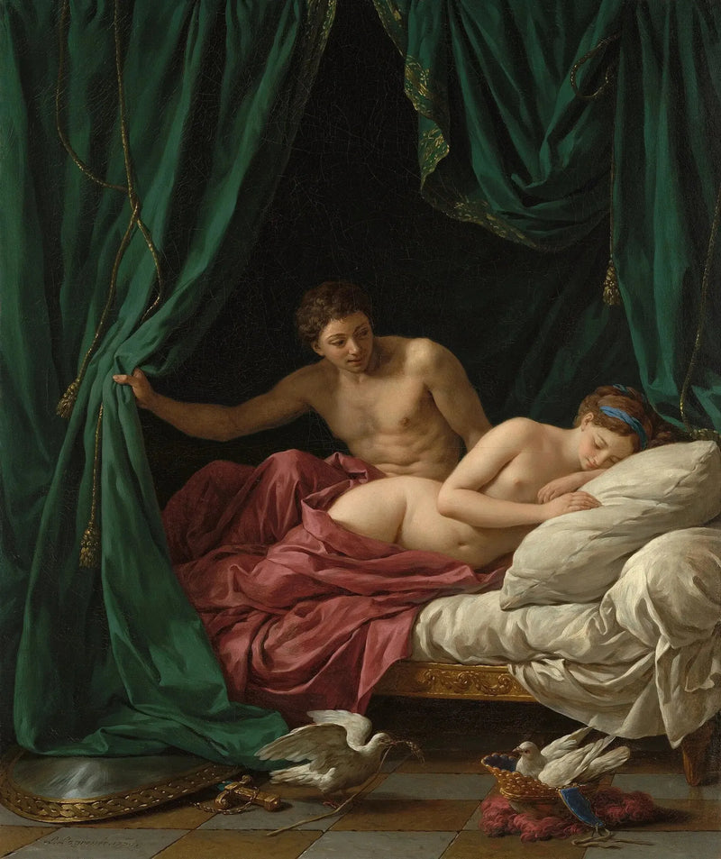 Mars och Venus, allegori om Fred - Louis Jean François Lagrenée