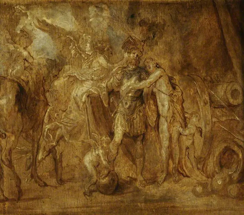 Mars går till krig - Antoine van Dyck