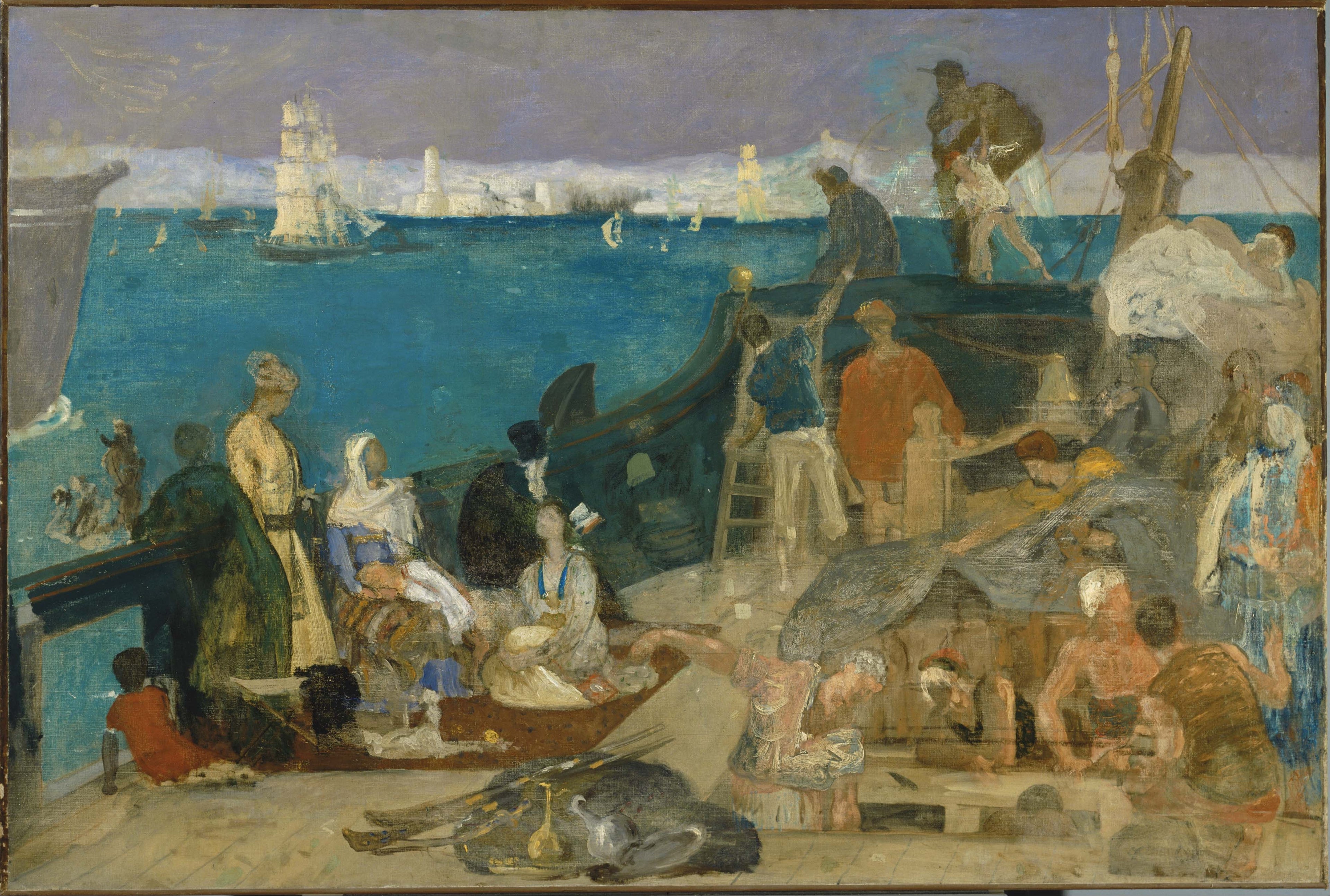 Marseille, porte d'entrée de l'Orient - Pierre Puvis de Chavannes