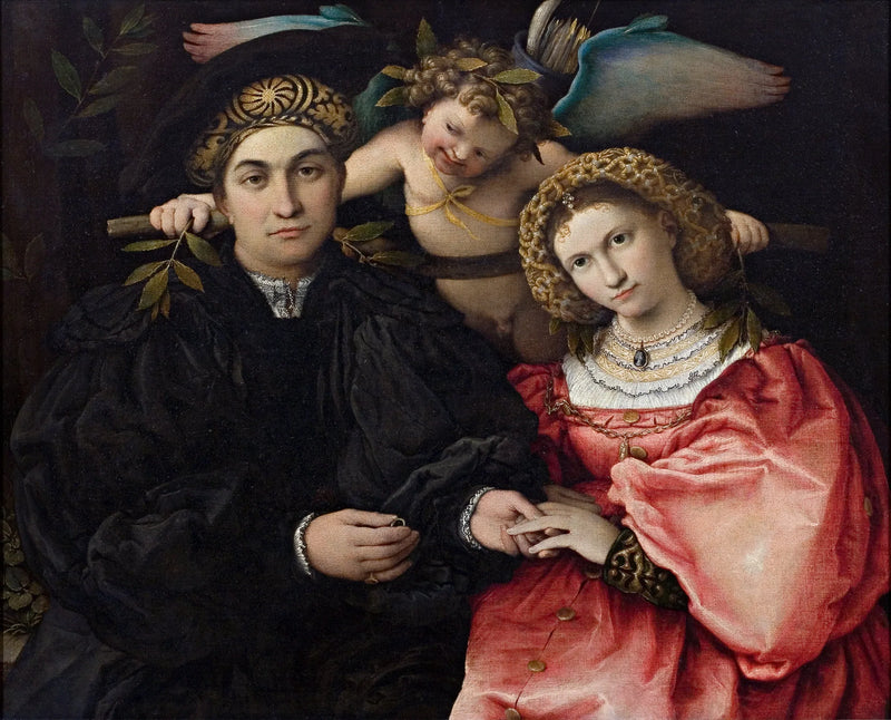 Marsilio Cassotti och hans fru Faustine - Lorenzo Lotto
