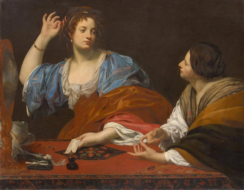Marthe och Marie Madeleine - Simon Vouet
