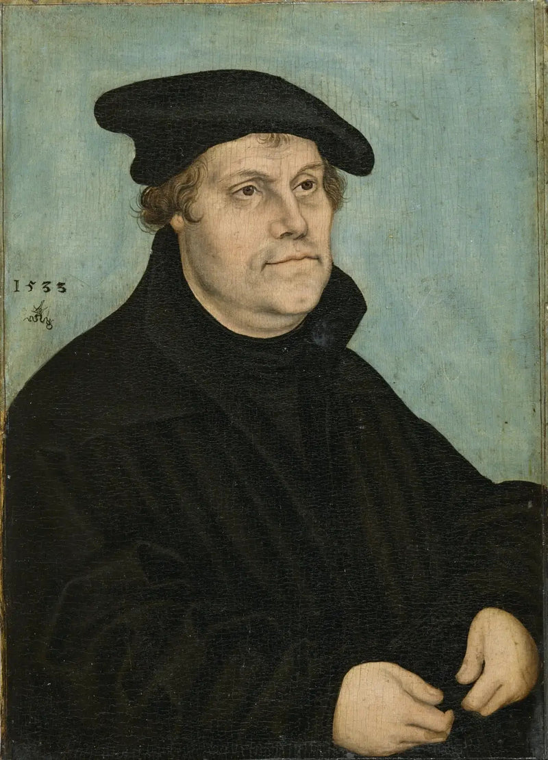 Martin Luther vid 50 års ålder - Lucas Cranach den äldre