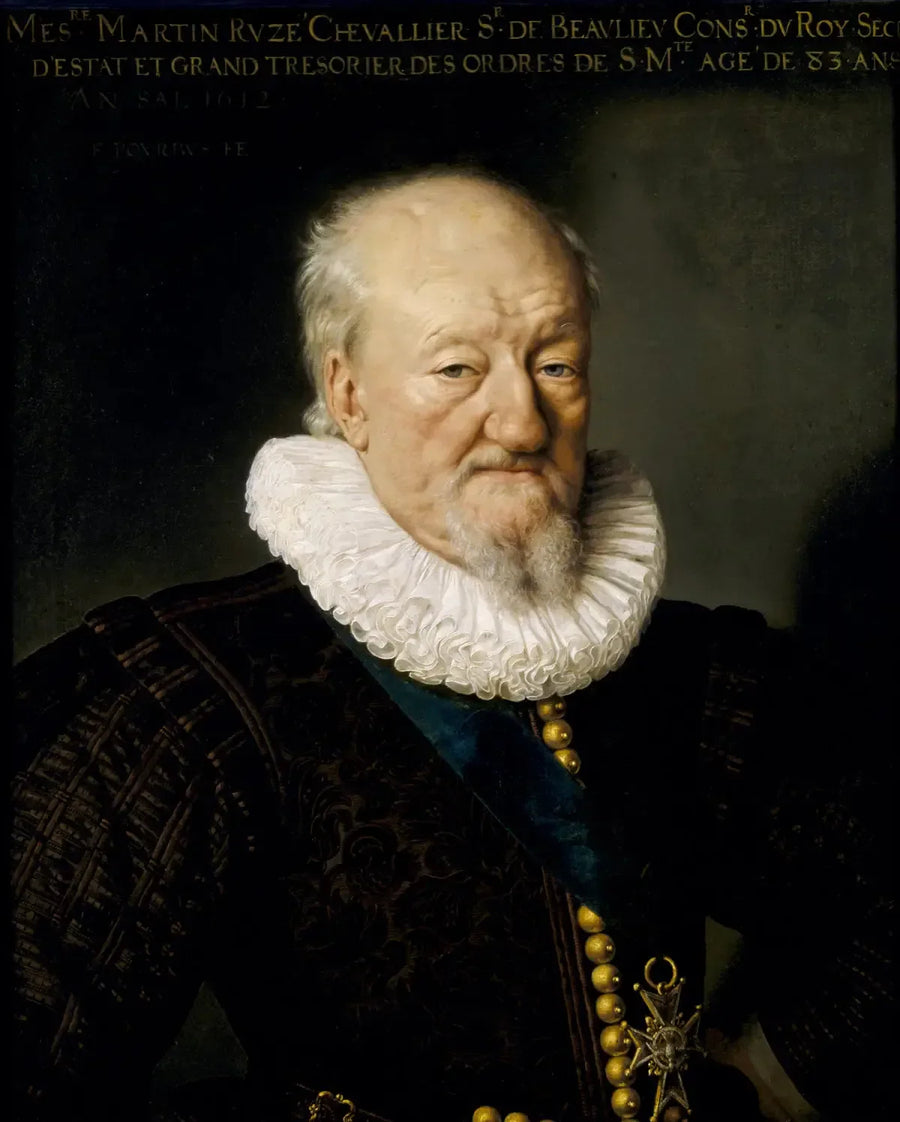Martin Ruzé, lord av Beaulieu (1527-1613), 83 år gammal - Frans Pourbus den yngre