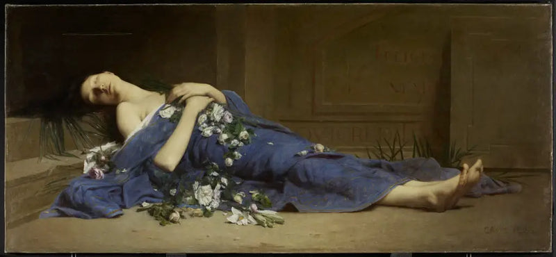 Martyr i katakomberna - Jules-Cyrille Cavé