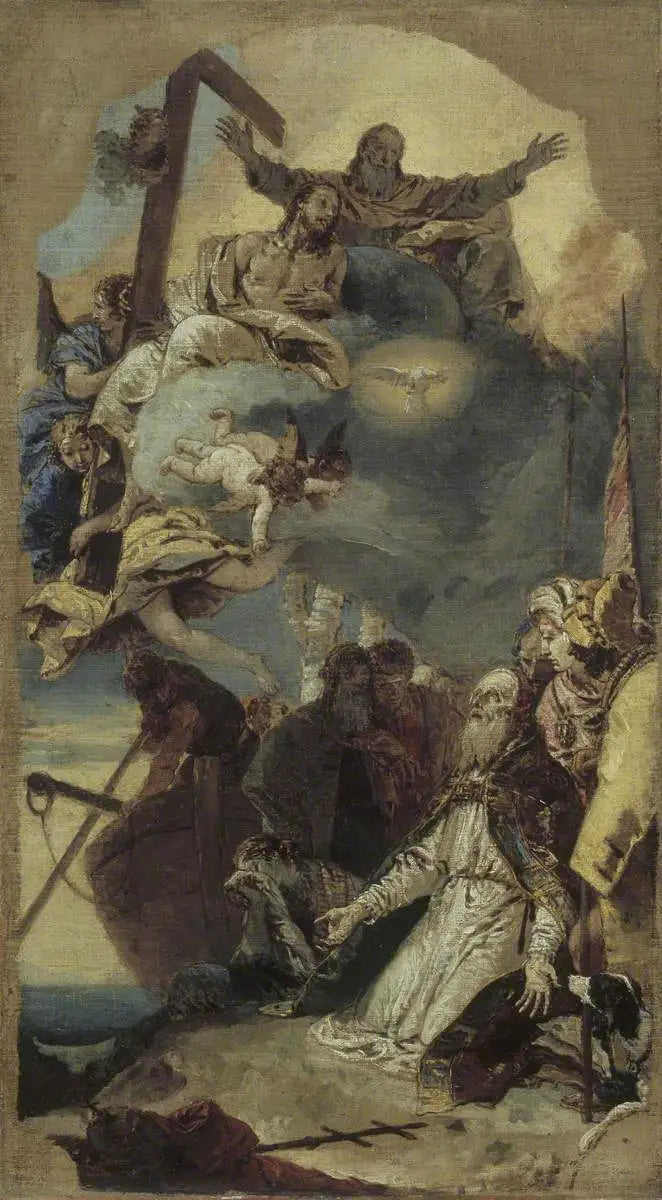 Martyrdom av Saint Clément - Giovanni Battista Tiepolo