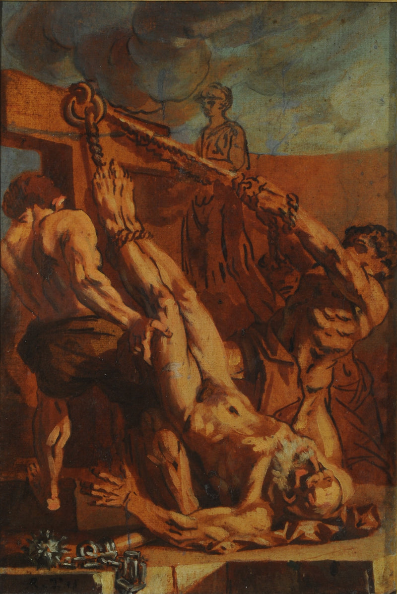 Martyr av Saint Pierre - Jacopo Tintoretto