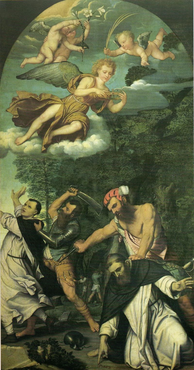 Martyr av Saint Pierre i Verona - Alessandro Bonvicino