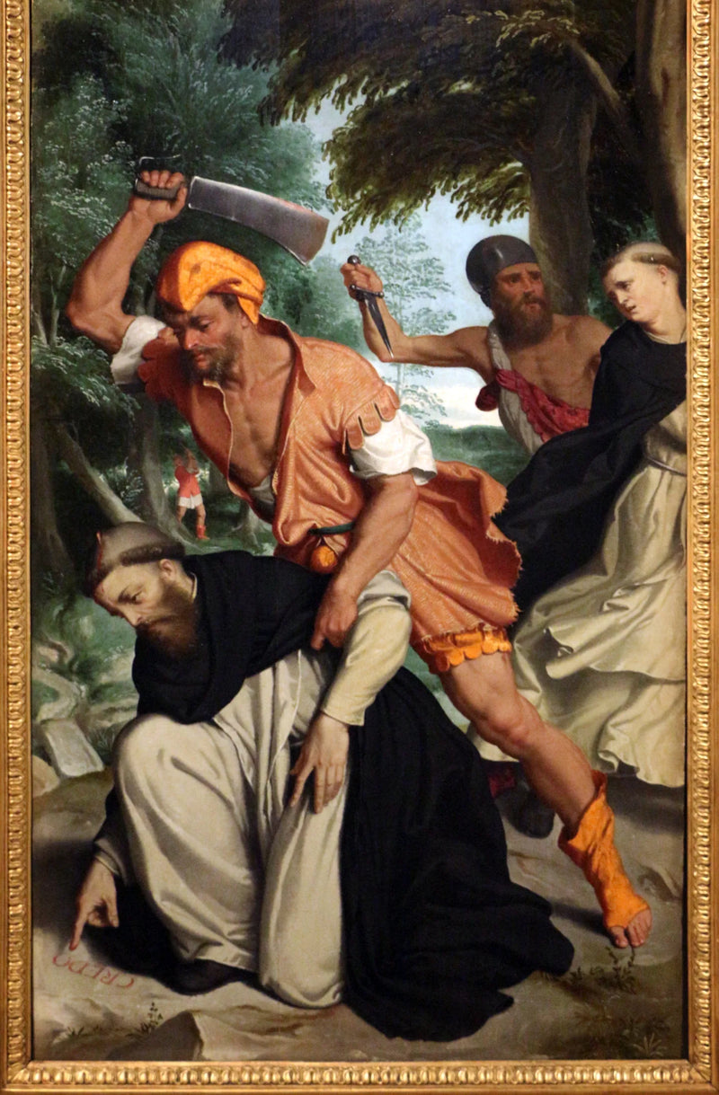 Martyr av helige Petrus från Verona - Giovanni Battista Moroni
