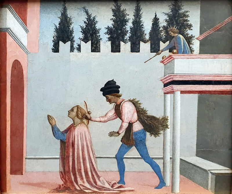 Martyr av heliga Lucia - Domenico Veneziano