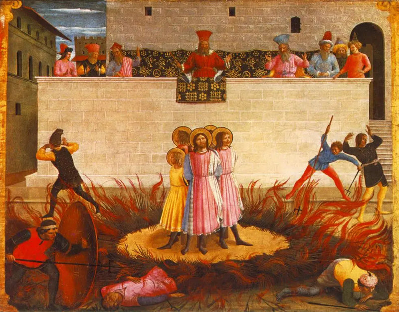 Martyrerna av de heliga Cosmas och Damianus - Fra Angelico