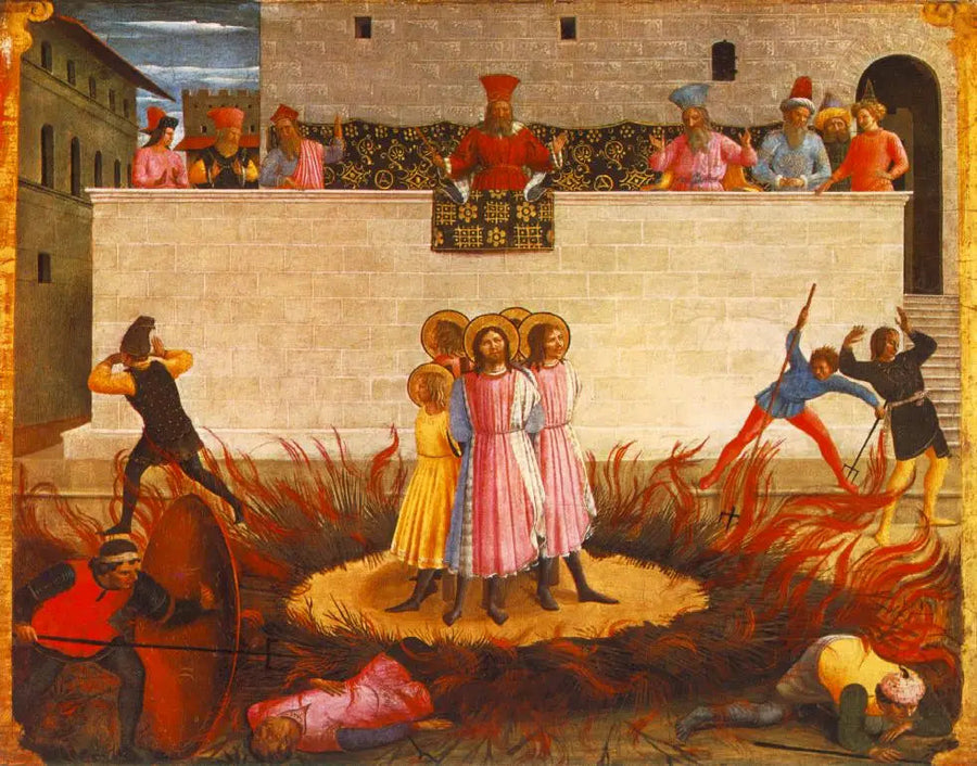 Martyrerna av de heliga Cosmas och Damianus - Fra Angelico
