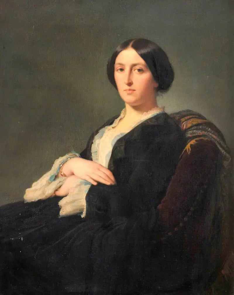 Mary Buddicom (1822-1892), född Marie Jeanne Hownam - Hippolyte Flandrin