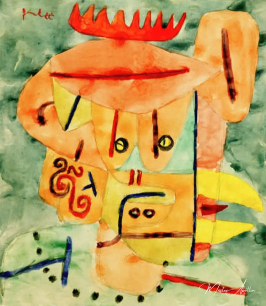 Masque LAPUL - Paul Klee - Reproductions de tableaux et peintures haut de gamme